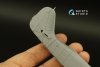 Quinta Studio QRV-020 Single riveting rows (rivet size 0.15 mm, gap 0.6 mm, suits 1/48 scale), Black color, total length 6.2 m/20 ft